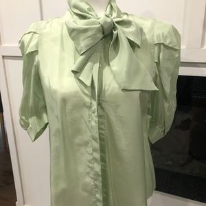 Zara silk like blouse